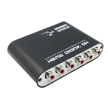FX DTS AC3 Audio 5.1CH AC3 DTS Digital Sound Decoder Optical SPDIF Coaxial to 6RCA w/Cable
FX DTS AC3 Audio 5.1CH AC3 DTS Digital Sound Decoder Optical SPDIF Coaxial to 6RCA w/Cable