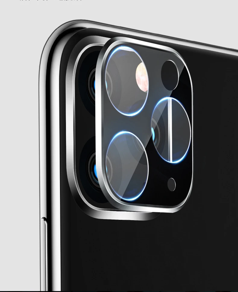 For iPhone 11 Pro 3D Full Back Camera Lens Screen Protector for iPhone 11 Pro Max 2019 Tempered Glass Film Aluminum Metal Case
For iPhone 11 Pro 3D Full Back Camera Lens Screen Protector for iPhone 11 Pro Max 2019 Tempered Glass Film Aluminum Metal Case