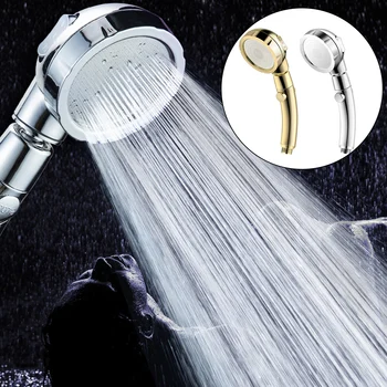 High Pressure Handheld Shower Head 3 Modes Water-saving Showerhead with ON/Off Button for Bathroom Shower Accessories
High Pressure Handheld Shower Head 3 Modes Water-saving Showerhead with ON/Off Button for Bathroom Shower Accessories