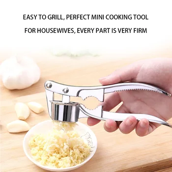 Multifunction Kitchen Garlic Press Crusher Home Cooking Vegetables Ginger Squeezer Masher Handheld Ginger Garlic Mincer Tool New
Multifunction Kitchen Garlic Press Crusher Home Cooking Vegetables Ginger Squeezer Masher Handheld Ginger Garlic Mincer Tool New