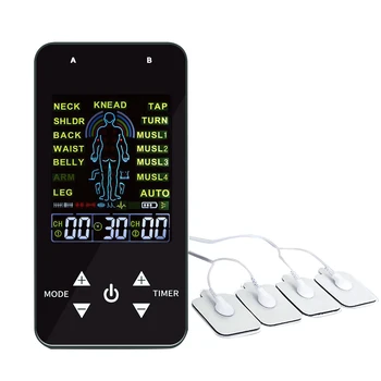 Portable Dual 15 Modes Adjustable Tens Unit Electronic Pulse Massager For Pain Reliief ABS Muscle Stimulator Body Massage&Relax
Portable Dual 15 Modes Adjustable Tens Unit Electronic Pulse Massager For Pain Reliief ABS Muscle Stimulator Body Massage&Relax