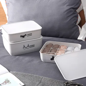Underwear Box Storage Box with Cap Household Bra Knicker Socks Storage Useful Product Dormitory Students Underwear Storage Box
Underwear Box Storage Box with Cap Household Bra Knicker Socks Storage Useful Product Dormitory Students Underwear Storage Box