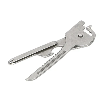 Outdoor Tool Auto Keyring EDC Screwdriver/Knife/Opener Creative Car Keychain Creative Key Chain 6 in 1 Multifunction Key Ring
Outdoor Tool Auto Keyring EDC Screwdriver/Knife/Opener Creative Car Keychain Creative Key Chain 6 in 1 Multifunction Key Ring