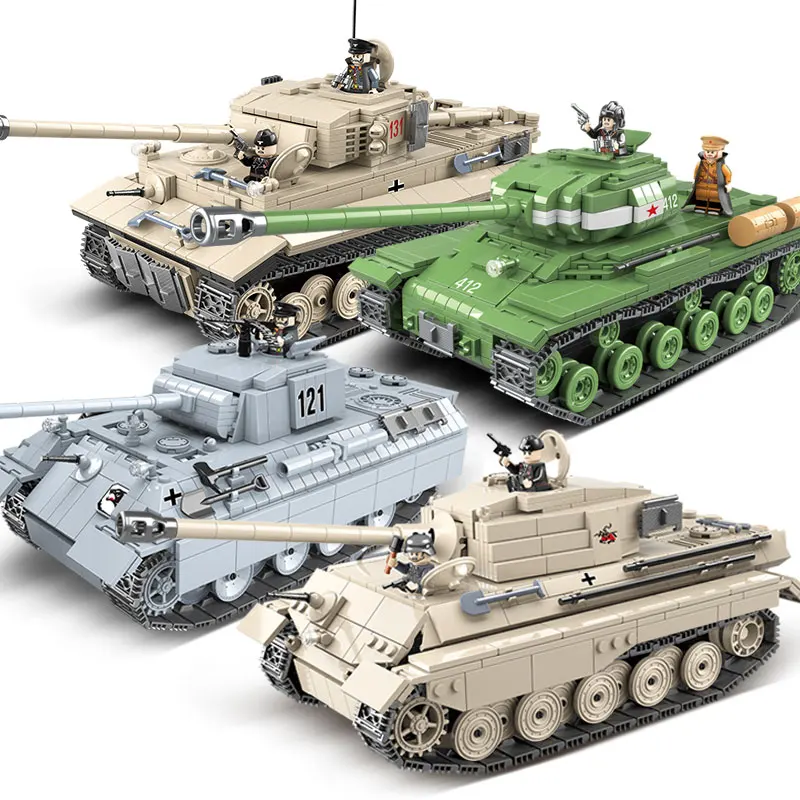 978-1018pcs Tanks Military City Building Blocks Soldiers Figures Blocks Toys for Boy Compatible with Legoeds
978-1018pcs Tanks Military City Building Blocks Soldiers Figures Blocks Toys for Boy Compatible with Legoeds