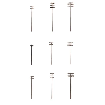 15 Pcs Model Train Ho Scale DIY Architectural Model Telegraph Poles Material Sand Table Model Materials
15 Pcs Model Train Ho Scale DIY Architectural Model Telegraph Poles Material Sand Table Model Materials