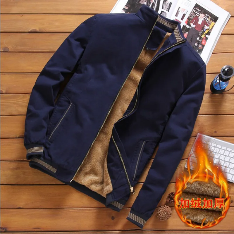 2020 autumn and winter new men's casual stand-up collar jacket youth large size plus velvet thick cotton jacket men's jacket
2020 autumn and winter new men's casual stand-up collar jacket youth large size plus velvet thick cotton jacket men's jacket