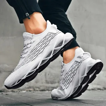 High quality lace-up sports breathable blade casual shoes Zapatos Hombre basketball shoes New outdoor men's jogging sneakers
High quality lace-up sports breathable blade casual shoes Zapatos Hombre basketball shoes New outdoor men's jogging sneakers