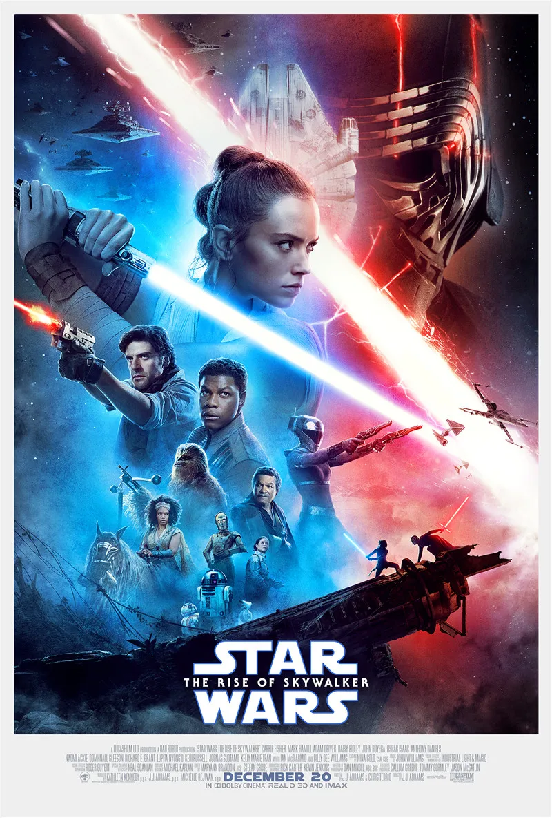 60x84cm Star Wars The Rise of Skywalker 2019 Movie Silk Posters Wall Art Prints and Pictures Canvas Painting for Living Room
60x84cm Star Wars The Rise of Skywalker 2019 Movie Silk Posters Wall Art Prints and Pictures Canvas Painting for Living Room