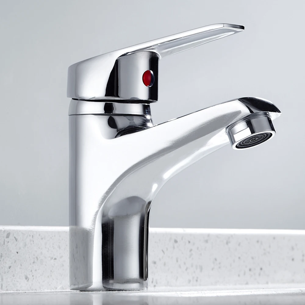 Bathroom Basin Sink Faucet Chrome Single Handle Kitchen Taps Faucets Mixer hot and cold water hose Chrome Finished
Bathroom Basin Sink Faucet Chrome Single Handle Kitchen Taps Faucets Mixer hot and cold water hose Chrome Finished