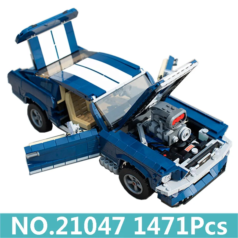 King Bricks Lepinblocks 21047 Mustang Super Sports Racing Car Building Blocks Technic Car 10265 Toys For Children Birthday Gift
King Bricks Lepinblocks 21047 Mustang Super Sports Racing Car Building Blocks Technic Car 10265 Toys For Children Birthday Gift