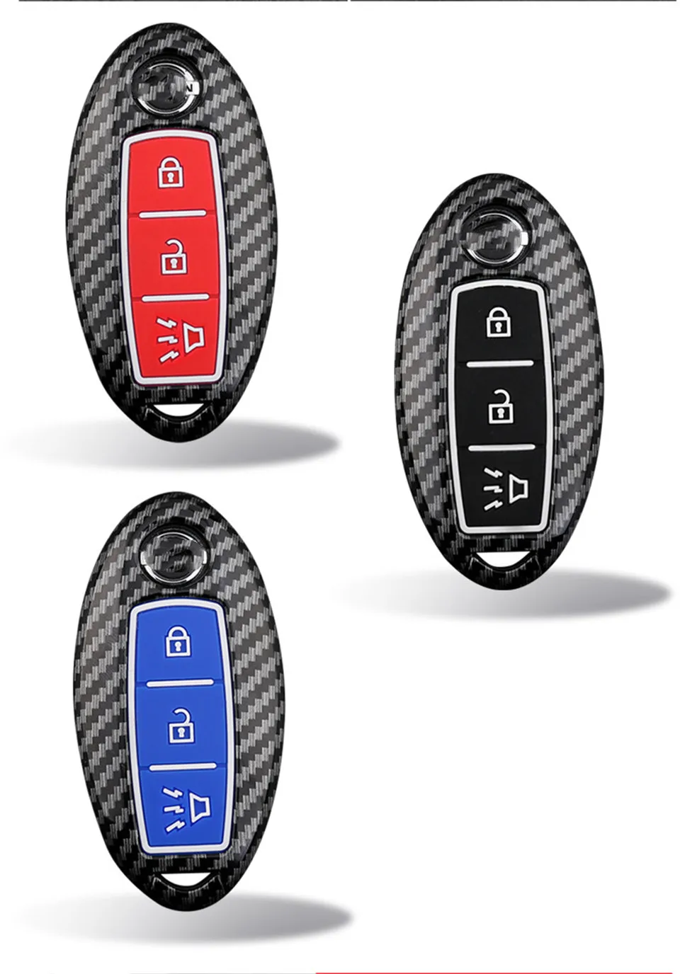 Cover Chiave/telecomando per Nissan Rogue XTrail T32 T31 Qashqai J10 J11 Calci Tiida Pathfinder Murano Juke Versa nota Infiniti 5 Cover Chiave/telecomando per Nissan Rogue XTrail T32 T31 Qashqai J10 J11 Calci Tiida Pathfinder Murano Juke Versa nota Infiniti - H1c2da5c49a5e4bfab175d540b779bc01z