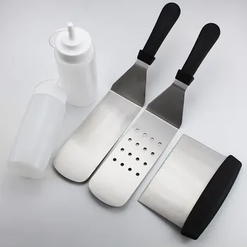 Barbecue Tool Set Outdoor 5PCS Grill Tool Ketchup Bottle BBQ Bakeware Shovel Mix BBQ Portable Outdoor Picnic Cooking
Barbecue Tool Set Outdoor 5PCS Grill Tool Ketchup Bottle BBQ Bakeware Shovel Mix BBQ Portable Outdoor Picnic Cooking