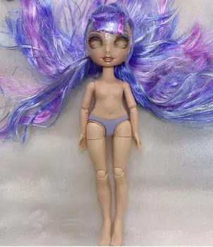 Big Glasses Eyes With Real Eyelashes Colorful Hair Doll Big Head Original Quality Doll DIY Accessories Joints Movable Body Toy
Big Glasses Eyes With Real Eyelashes Colorful Hair Doll Big Head Original Quality Doll DIY Accessories Joints Movable Body Toy