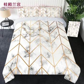 GRIDILANGO Golden Marble Seamless Cut Pattern Bedding Set Geometric Square Rock Stone Bedroom Duvet Cover Pillowcase Bedclothes
GRIDILANGO Golden Marble Seamless Cut Pattern Bedding Set Geometric Square Rock Stone Bedroom Duvet Cover Pillowcase Bedclothes