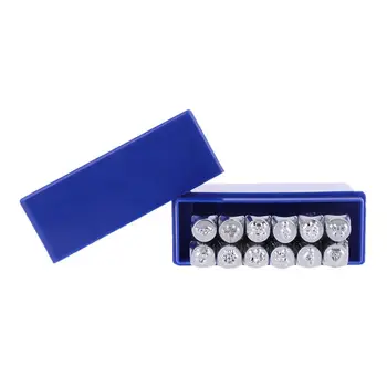 12pcs Assorted Pattern Steel Punch Stamps for Jewelry Stamping Mold Tool Kit DIY
12pcs Assorted Pattern Steel Punch Stamps for Jewelry Stamping Mold Tool Kit DIY