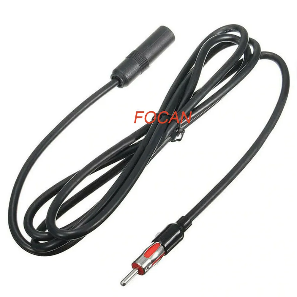 

FOCAN JASO Car Radio Stereo plug cable 0.3M,0.5M,1M,2M 3 Meters Long Male To Female AM/FM Radio Antenna Adapter Extension Cable