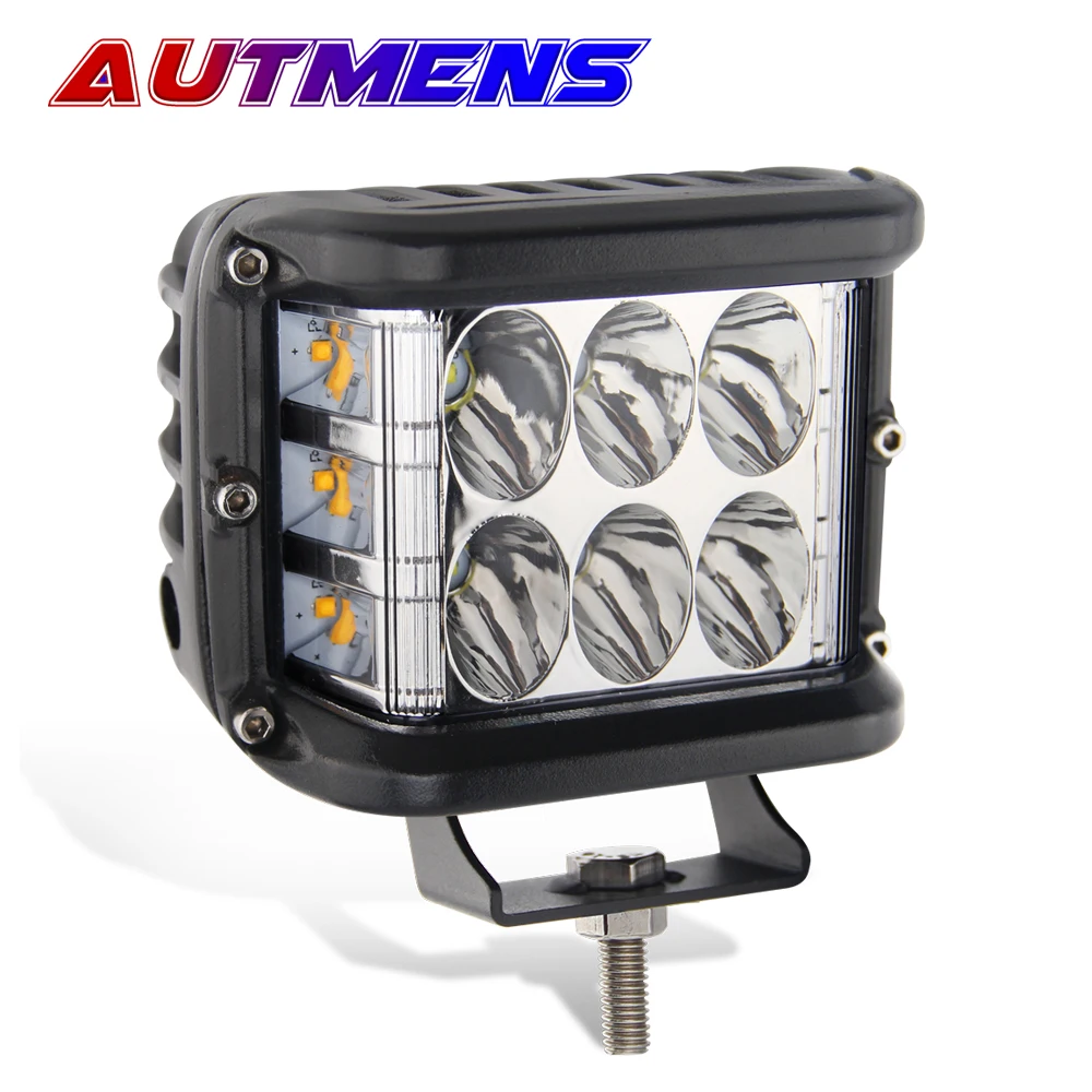 Autmens 1PCS LED Work Light Bar Cube Side Shooter White Red Blue Yellow Amber Spot Flood Driving Strobe Lamp Fog Pod
Autmens 1PCS LED Work Light Bar Cube Side Shooter White Red Blue Yellow Amber Spot Flood Driving Strobe Lamp Fog Pod