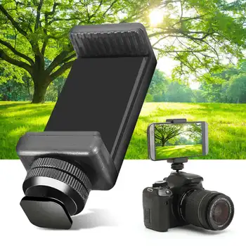 1/4" Flash Hot Shoe Screw Adapter Tripod Mount + Phone Clip Holder For All DSLR Camera
1/4" Flash Hot Shoe Screw Adapter Tripod Mount + Phone Clip Holder For All DSLR Camera