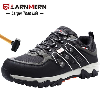 LARNMERN Men's Steel Toe Work Safety Shoes Breathable Anti-smashing Anti-puncture Non-slip Construction Protective Footwear
LARNMERN Men's Steel Toe Work Safety Shoes Breathable Anti-smashing Anti-puncture Non-slip Construction Protective Footwear