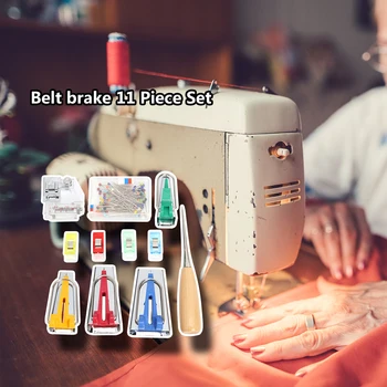 Multifunction Domestic DIY Sewing Machine Supplies with Bias Binder Foot Tape Maker Awl Ball Pins Clips for Home Sewing
Multifunction Domestic DIY Sewing Machine Supplies with Bias Binder Foot Tape Maker Awl Ball Pins Clips for Home Sewing