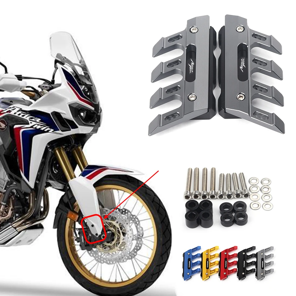 Для HONDA CRF1000L Africa TWin мотоциклетные Брызговики, защита передней вилки, защитный блок, переднее крыло, ползунок против падения, аксессуары
Для HONDA CRF1000L Africa TWin мотоциклетные Брызговики, защита передней вилки, защитный блок, переднее крыло, ползунок против падения, аксессуары