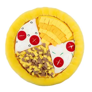 Pet Feed Training Mat Pet Sniff Smell Pad Food Feeding Pizza Mat Educational Sound Feeder Dog Trainings Supplies(Yellow)
Pet Feed Training Mat Pet Sniff Smell Pad Food Feeding Pizza Mat Educational Sound Feeder Dog Trainings Supplies(Yellow)