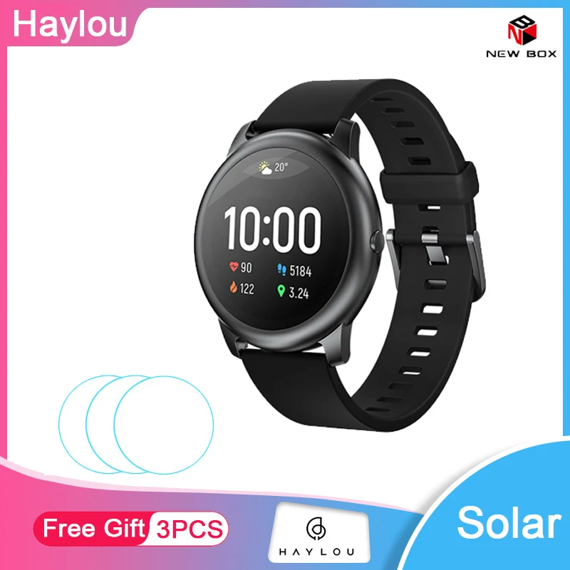 Xiaomi Haylou Solar Smartwatch Ls05 Black