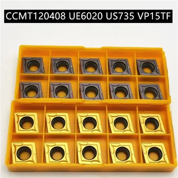 10PCS CCMT120408 UE6020 US735 VP15TF Carbide Insert Turning Tool Turning Milling Cutter CNC Cutting Tool Slot Cutting CCMT120404
10PCS CCMT120408 UE6020 US735 VP15TF Carbide Insert Turning Tool Turning Milling Cutter CNC Cutting Tool Slot Cutting CCMT120404