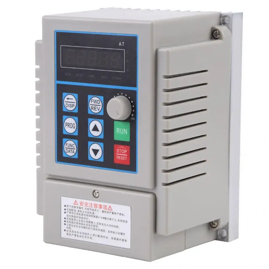 VFD 0.75kW Variable Frequency Drive CNC Spindle motor speed control 220V frequency inverter for motor
VFD 0.75kW Variable Frequency Drive CNC Spindle motor speed control 220V frequency inverter for motor