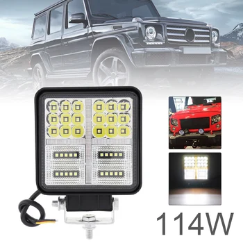 4 Inch 114W Universal Ultra Bright LED Light Pod Combo Light Off Road Driving Light with DRL Fog Light LED Work Light
4 Inch 114W Universal Ultra Bright LED Light Pod Combo Light Off Road Driving Light with DRL Fog Light LED Work Light