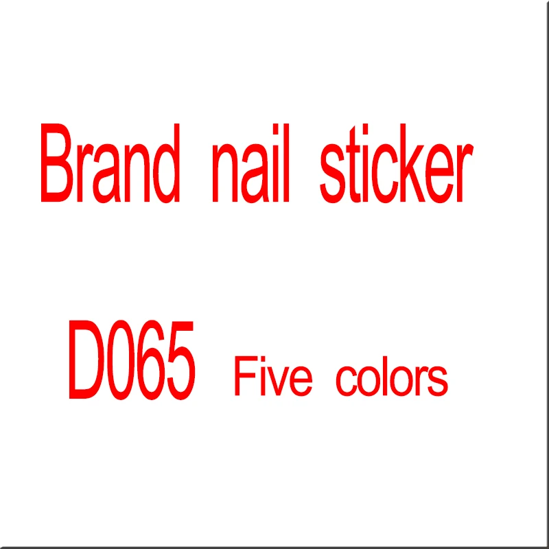 2020 Luxury brand Logo D-series Nail Sticker Self-adhesive DIY Sticker Decals Tips Manicure Nail Art Decals D065
2020 Luxury brand Logo D-series Nail Sticker Self-adhesive DIY Sticker Decals Tips Manicure Nail Art Decals D065
