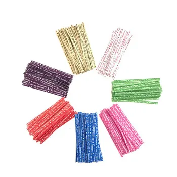 700 pieces Baking Packaging Kraft Paper Tie Color Bar Bread Packaging Bar Lollipop Sealing Ties 9*0.4cm
700 pieces Baking Packaging Kraft Paper Tie Color Bar Bread Packaging Bar Lollipop Sealing Ties 9*0.4cm