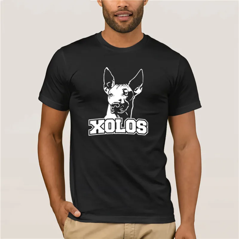 

Summer Fashion T-Shirt Xolos Tijuana Mexico Camiseta Futbol Xoloitzcuintles Natural Cotton Printed top Short-Sleeve T-Shirt