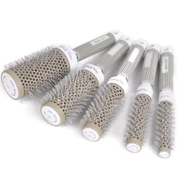 Professional Hair Dressing Brushes High Temperature Resistant Ceramic Iron Round Comb5 size Hair Styling Tool Hairbrush choose
Professional Hair Dressing Brushes High Temperature Resistant Ceramic Iron Round Comb5 size Hair Styling Tool Hairbrush choose