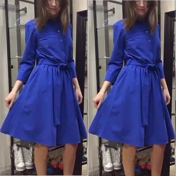 2016 Most New Style Europe and America Hot Selling Fashion Long Sleeve A- line Puffy Dress Elegant WOMEN'S Dress
2016 Most New Style Europe and America Hot Selling Fashion Long Sleeve A- line Puffy Dress Elegant WOMEN'S Dress