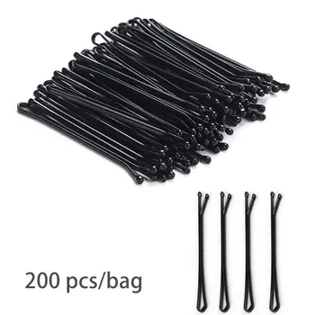 200 Pieces Black Hairpins Metal Wave Shaped Hairpins for All Hair Types Hairpin Simple Broken Hair Clip
200 Pieces Black Hairpins Metal Wave Shaped Hairpins for All Hair Types Hairpin Simple Broken Hair Clip