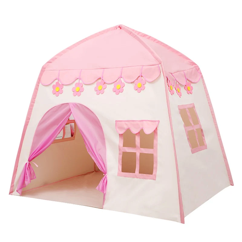 Folding Children Tent Portable Kids Tents Teepee Large Playhouse Children Bed Tent Children Furniture 130X100 X 130cm TB Sale Folding Children Tent Portable Kids Tents Teepee Large Playhouse Children Bed Tent Children Furniture 130X100 X 130cm TB Sale