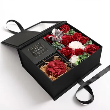 High-end Eternal Red Rose Box Artificial Soap Flower Gift Box For Valentines Day Girlfriend Bath Facial Wedding Decoration
High-end Eternal Red Rose Box Artificial Soap Flower Gift Box For Valentines Day Girlfriend Bath Facial Wedding Decoration