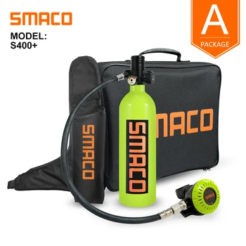 Smaco Scuba Diving Tank Equipment Mini Scuba Dive Cylinder oxygen tank box snorkel S400 plus Set underwater 15 min 1L
Smaco Scuba Diving Tank Equipment Mini Scuba Dive Cylinder oxygen tank box snorkel S400 plus Set underwater 15 min 1L