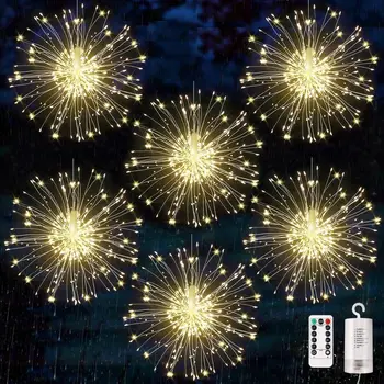 120/180Leds Twinkle Starburst AA Battery Firework String Lights For Holiday Festival Christmas Outdoor Indoor Decoration Lights
120/180Leds Twinkle Starburst AA Battery Firework String Lights For Holiday Festival Christmas Outdoor Indoor Decoration Lights