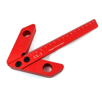 1Pcs Large Size Aluminum Alloy Woodworking Center Scriber 45 Degrees Angle Line Caliber Ruler Wood Measuring Scribe Tool
1Pcs Large Size Aluminum Alloy Woodworking Center Scriber 45 Degrees Angle Line Caliber Ruler Wood Measuring Scribe Tool