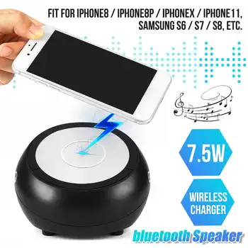 Wireless Fast Charge TWS bluetooth Speaker For IPhone for Samsung QI Wireless Charging Portable Audio Speakers Black 60Hz-20KHz
Wireless Fast Charge TWS bluetooth Speaker For IPhone for Samsung QI Wireless Charging Portable Audio Speakers Black 60Hz-20KHz