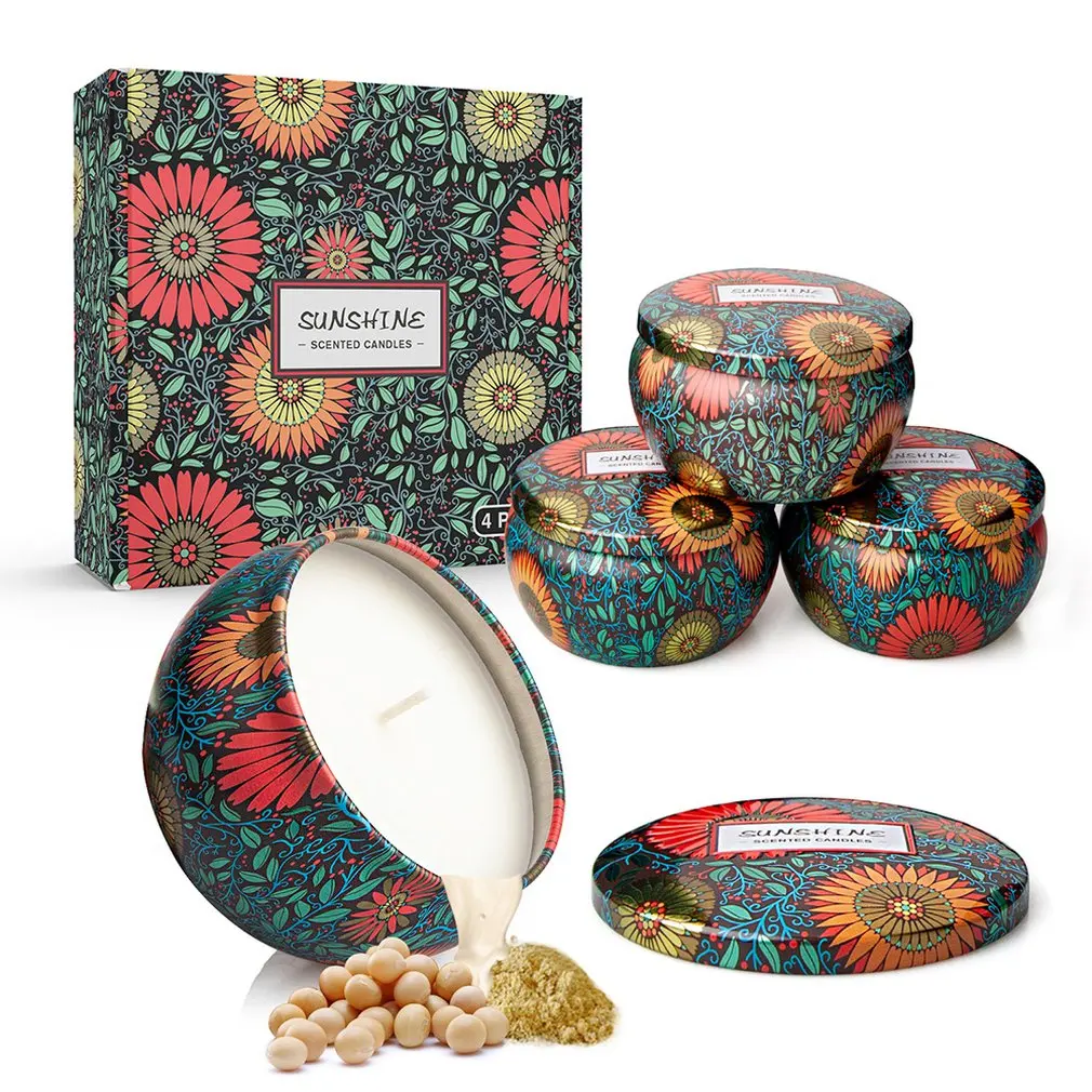 Sunflower Scented Candle Light Environmentally Friendly Soybean Wax Plant Essential Oil Smokeless Scented Candle Set
Sunflower Scented Candle Light Environmentally Friendly Soybean Wax Plant Essential Oil Smokeless Scented Candle Set