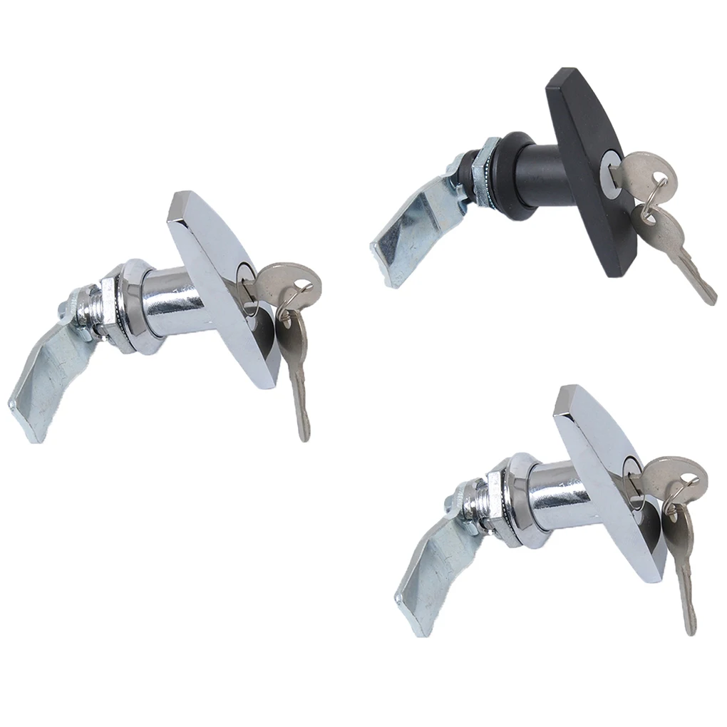 2 Set Turn T-Handle Lock with keys Replacement for Trailer Caravan ToolBox Distribution Box Truck RV
2 Set Turn T-Handle Lock with keys Replacement for Trailer Caravan ToolBox Distribution Box Truck RV