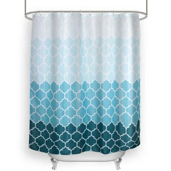 180x180cm Washable For Bathroom Fashion Shower Curtain Print Gradient Geometric Waterproof Dorm Privacy Protect With 12 Hooks
180x180cm Washable For Bathroom Fashion Shower Curtain Print Gradient Geometric Waterproof Dorm Privacy Protect With 12 Hooks