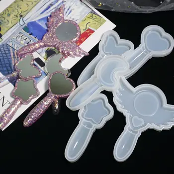 Crystal Epoxy Resin Mold Portable Small Mirror Casting Silicone Mould Handmade DIY Crafts Making Tools
Crystal Epoxy Resin Mold Portable Small Mirror Casting Silicone Mould Handmade DIY Crafts Making Tools
