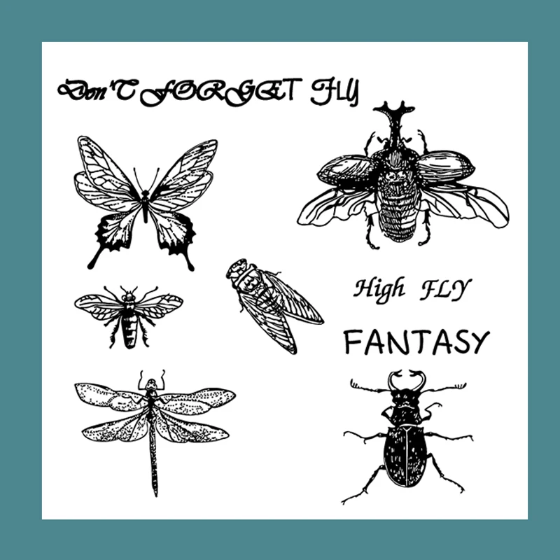 ZATWBS Beautiful beetle Clear Stamps For DIY Scrapbooking/Card Making/Album Decorative Rubber Stamp Crafts
ZATWBS Beautiful beetle Clear Stamps For DIY Scrapbooking/Card Making/Album Decorative Rubber Stamp Crafts