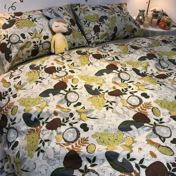 2020 new pattern 100% cotton contrast color splicing fitted bed sheet bedding sheet pillowcase quilt cover duvet cover 4 pcs 
2020 new pattern 100% cotton contrast color splicing fitted bed sheet bedding sheet pillowcase quilt cover duvet cover 4 pcs