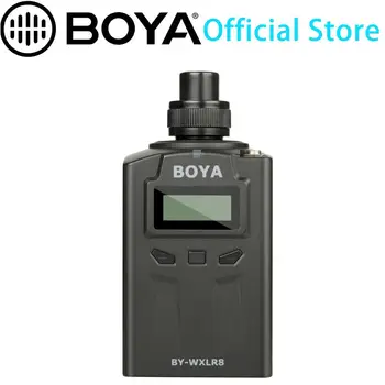BOYA BY-WXLR8 Plug-on XLR Audio Transmitter with LCD Display for BY-WM8 BY-WM6 Wireless Lavalier Microphone System
BOYA BY-WXLR8 Plug-on XLR Audio Transmitter with LCD Display for BY-WM8 BY-WM6 Wireless Lavalier Microphone System