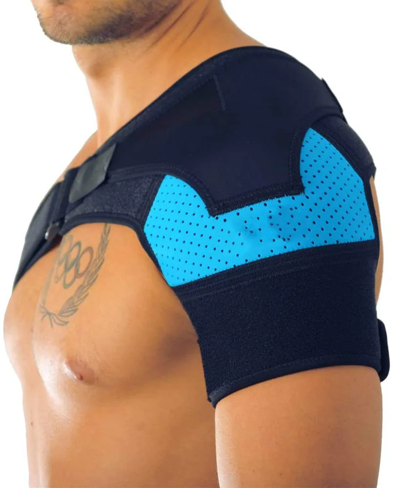 Shoulder Brace with Pressure Pad Neoprene Shoulder Support Shoulder Pain Ice Pack Shoulder Compression Sleeve
Shoulder Brace with Pressure Pad Neoprene Shoulder Support Shoulder Pain Ice Pack Shoulder Compression Sleeve